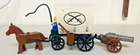LEGO Western Set 6716 Weapons Wagon, Nearly Complete No Box. Instructions below