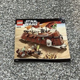 LEGO Star Wars Jabba's Sail Barge 6210 Manual Some Minifigures