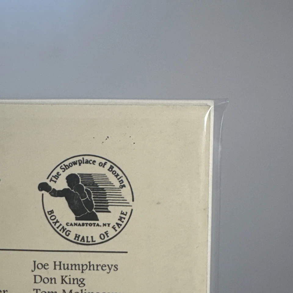 SUGAR RAY LEONARD & DON KING Boxing Hall of Fame Induction Program magazine 1997 - Image 4 of 4