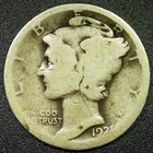 1921 P 10C Mercury Dime - Tough Date!