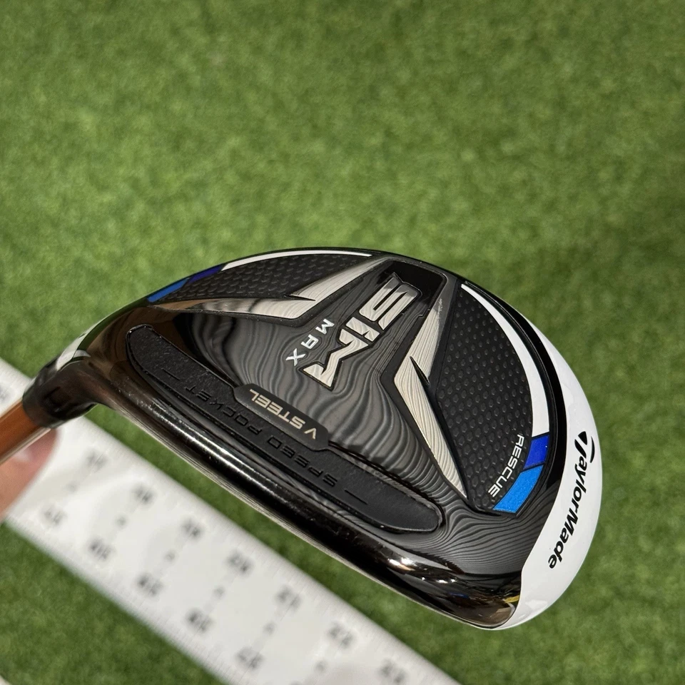 TaylorMade Sim Max 4 Rescate Hybrid Graphite Design Tour AD DI-85S rígido Foto 3 de 4