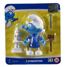 DeAgostini Smurfs collectible figurine, sculptor (No. 52)