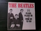 Beatles Please Please Me / From Me To You 45 Rare Picture Sleeve Vee Jay 1964