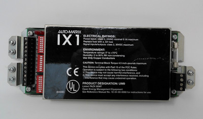 American Auto-Matrix Ix1 1D-00-00-0281