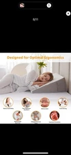 Wedge Pillow for Acid Reflux, Bed Wedge Pillow for Headboard 10", Pillow Wedg...