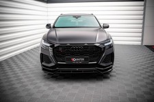 Maxton Design Frontlippe V.3 passend für Audi RSQ8 Mk1 schwarz Hochglanz