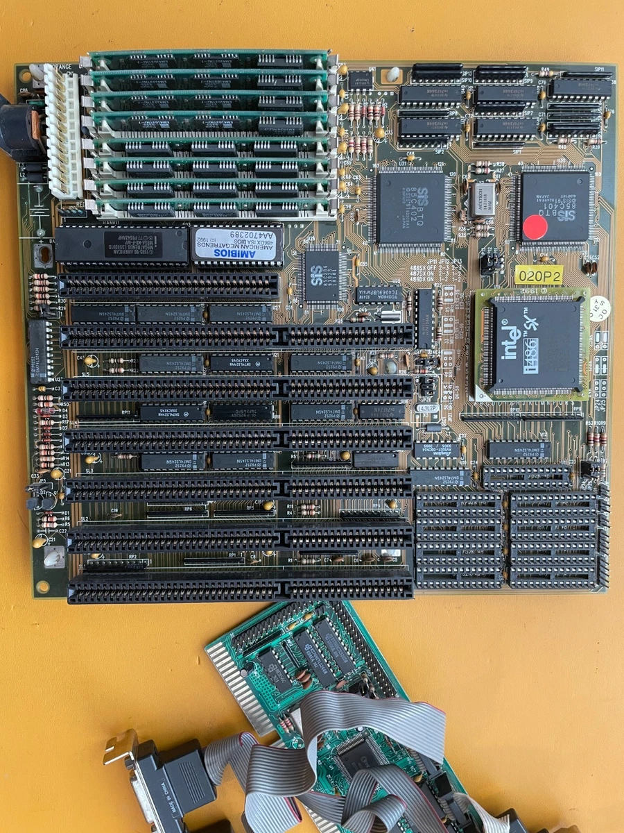 A-Trend ATC-1442G Socket 3 Motherboard Vintage PC Isa Vlb 256KB Cache A-Trend ATC-1442G Socket 3 Motherboard Vintage PC Isa Vlb 256KB Cache