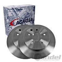 2X Ackoja Bremsscheiben 292Mm BelÜFtet Hinten Passend FüR Nissan Juke Leaf