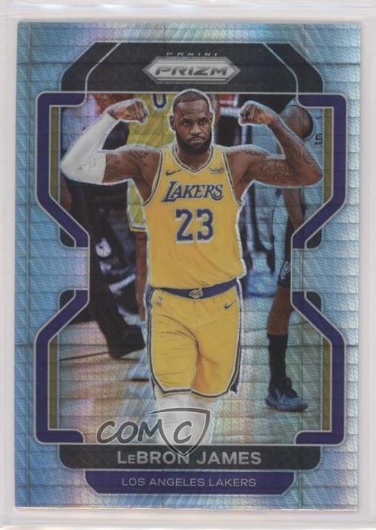 2021-22 Panini Prizm Hyper Prizm LeBron James #91 0m1w