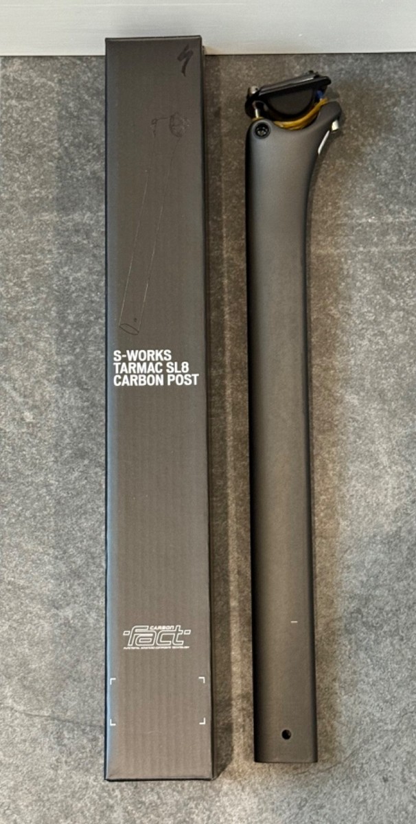 Specialized S-Works Tarmac SL8 Carbon Seatpost 380mm x 15mm Offset (NEW) - Main Image