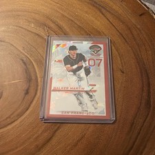 2025 panini prospect edition baseball Walker Martin Red Ice Prizm #103