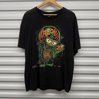 2014 Laconia Bike Week Double Sided Motorcycle Faded T Shirt Size L