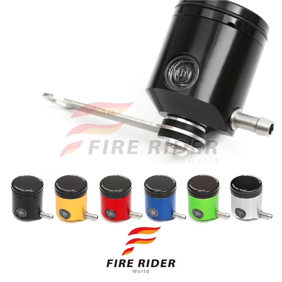 Depósito de líquido de frenos delantero negro para MV Agusta F3 675 12-14 15 16 17 18 19 20 Foto 3 de 3