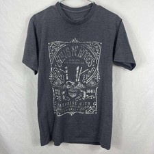 Guns N Roses Bravado TShirt Gray Paradise City Los Angeles Band Merch EUC Medium