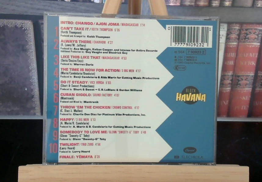 Black Havana-The ultimate House Album (1989)  CD  Zustand sehr gut - Bild 2 von 3