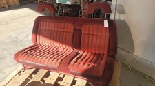 1988-1998 Gmc Chevy Single Cab Trucks Red Cloth Manual Front Seat
