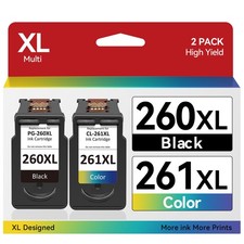 PG-260XL CL-261XL Ink Cartridge For Canon 260xl Ink Pixma TS6420a TR7020 TR7022a