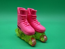Vintage 90 s Mattel Barbie Flicker N Flash Rollerblades Pink Green