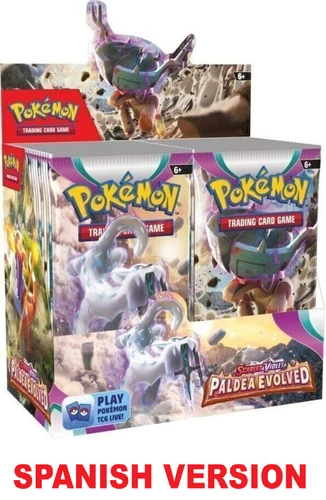 Pokemon TCG SPANISH Scarlet And Violet  Paldea Evolved 36 Packs