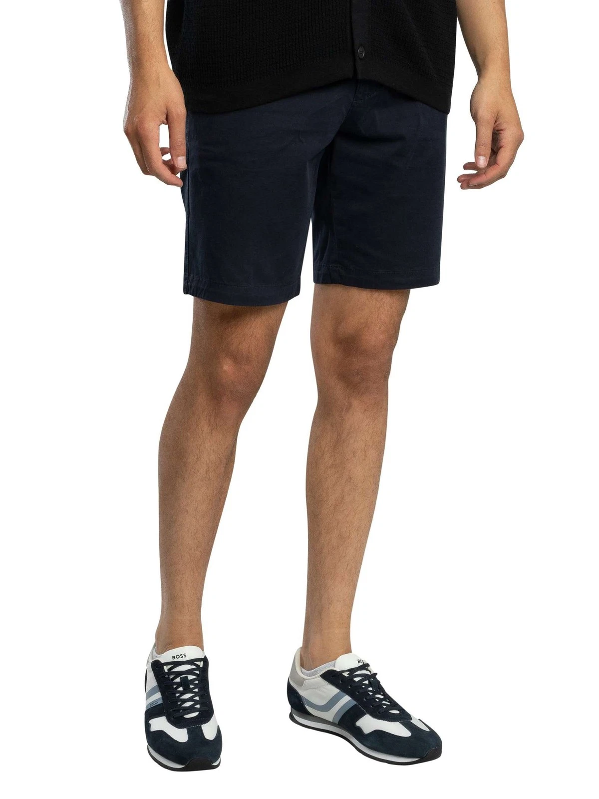 BOSS Men's Chino Slim Shorts, Blue