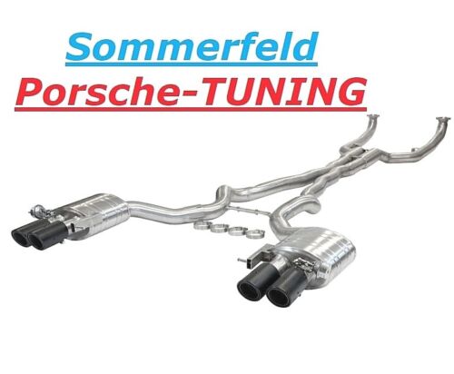 BMW M5 F10 V8 4,4 Klappenauspuff Valvetronic Exhaust + tail pipe Carbon Endrohre - Afbeelding 1 van 4