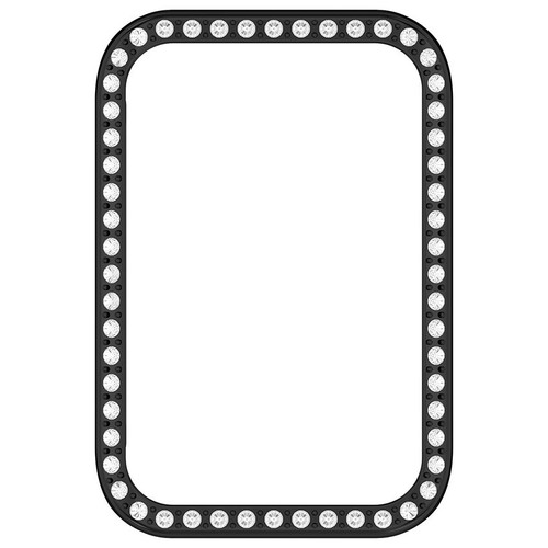Diamond Hollow Frame Cover Protective Case Bumper Accessories for Honor Band 10 - Zdjęcie 11 z 41