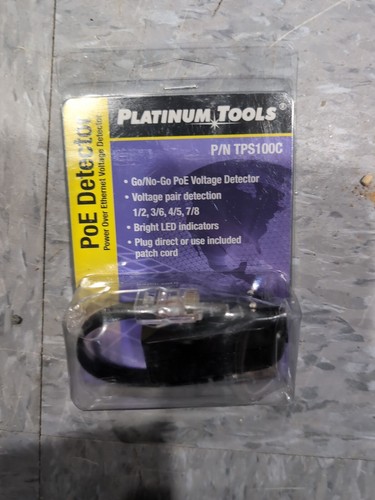 Platinum Tools Pocket Poe Detector Clamshell Accessory Box (TPS100C