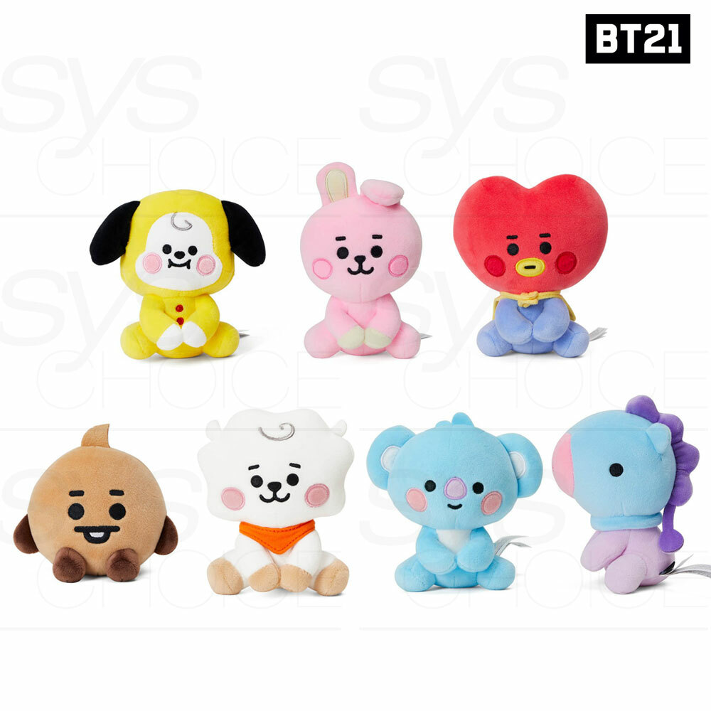 防弾少年団 BT21 x LINE 公式 BABY …Doll TATA BT21 TATA BABY Ocean Friends Mini Doll – LINE FRIENDS_US