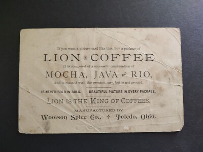 Vtg Lion Coffee Advertising