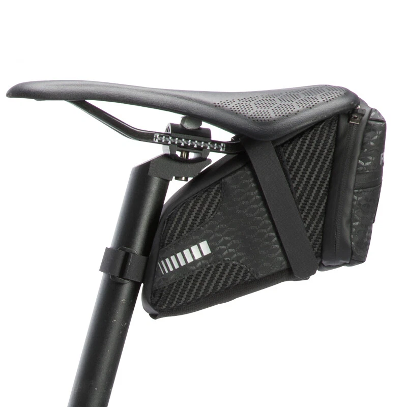 ROCKBROS Saddle Bags Bicycle Seat Bags With Rear Light Holder 1L