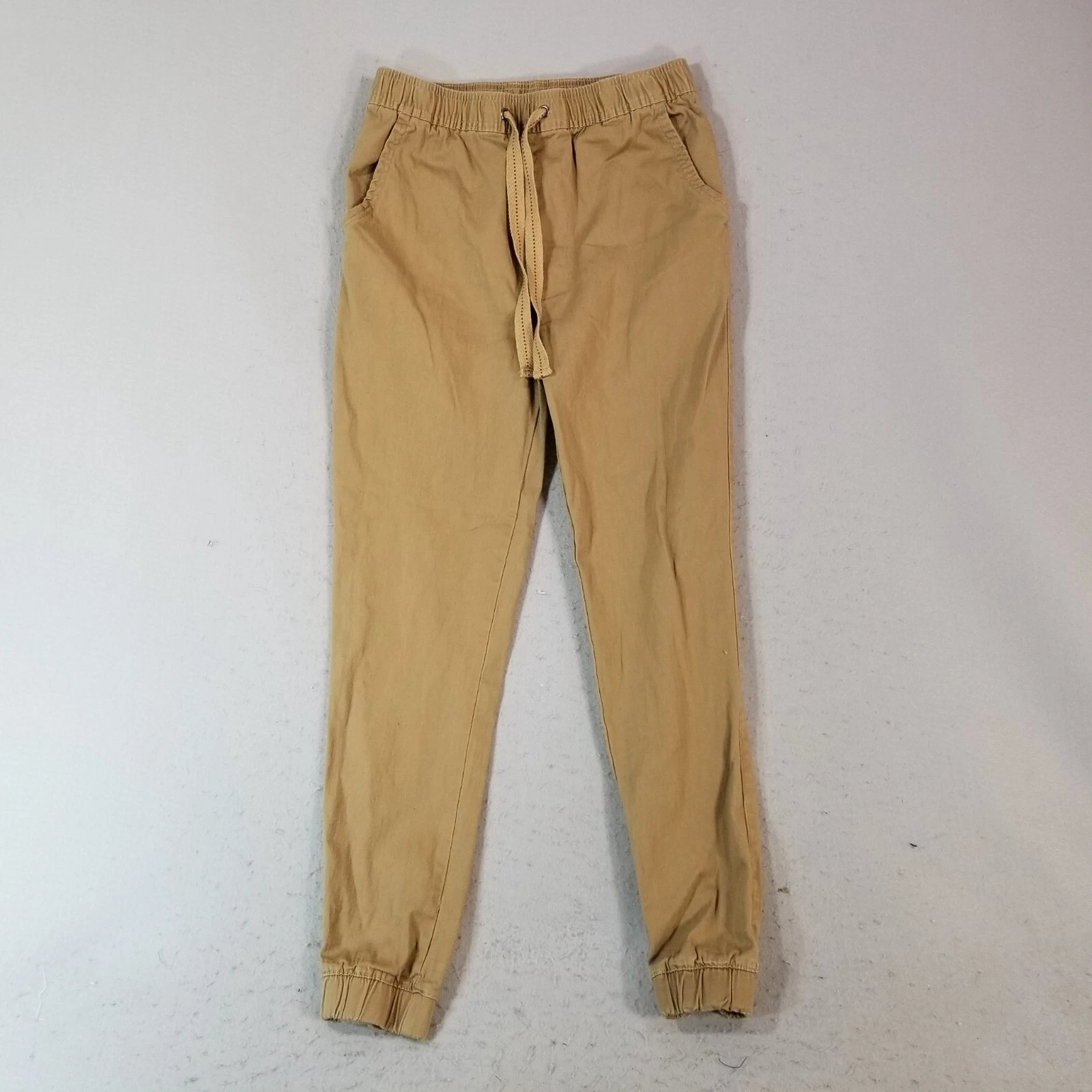 Galaxy Harvic jogger pants men's medium brown Flex stretch
