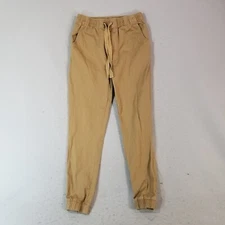 Galaxy Harvic jogger pants men's medium brown Flex stretch