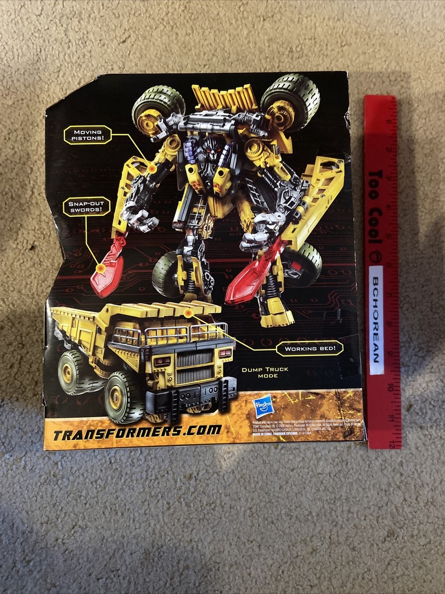 TRANSFORMERS HUNT FOR THE DECEPTICONS HFTD Voyager Decepticon