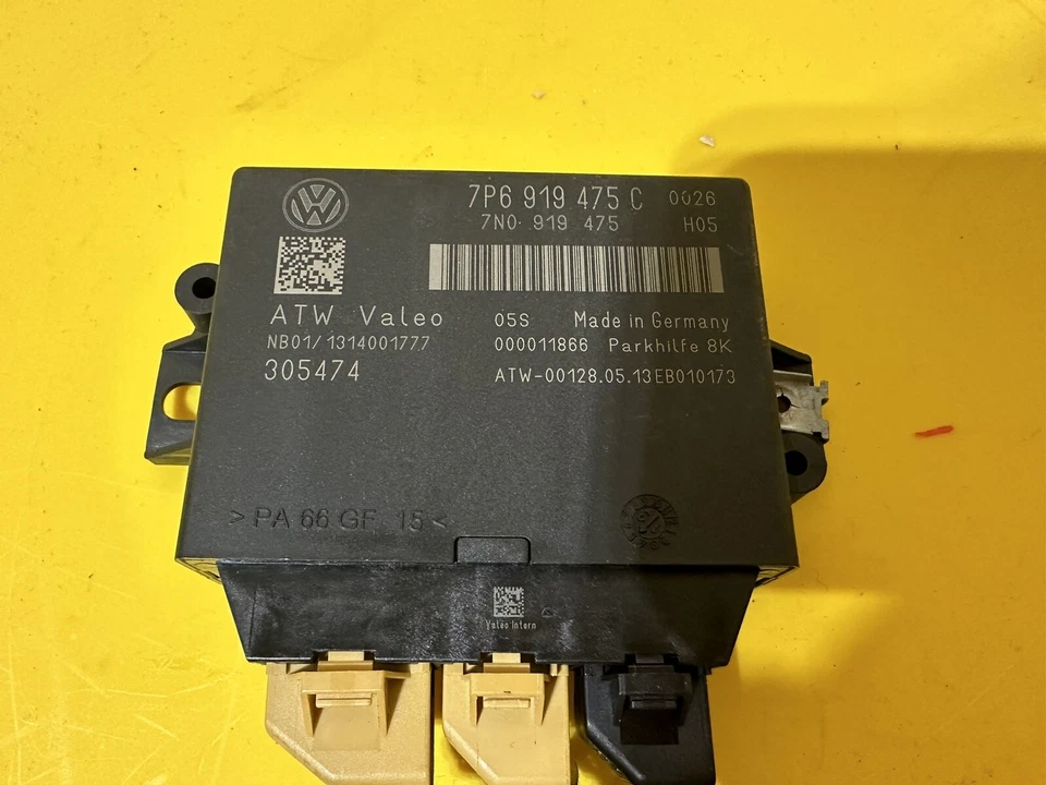 Volkswagen Touareg 2013 unidad de módulo de control de asistencia de estacionamiento OEM 7P6919475C Foto 2 de 4