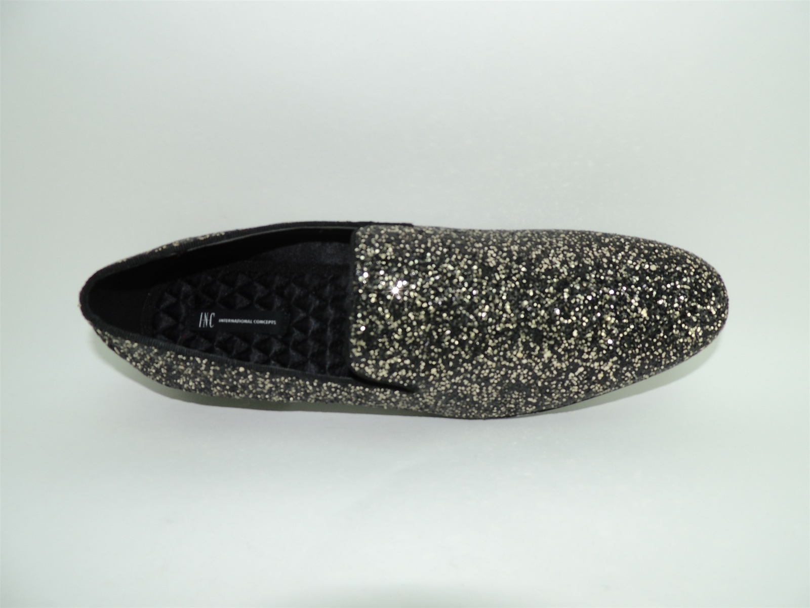 PANTOFOLA D’ORO INC International Concepts Ciabatte da fumo uomo Triton glitter oro taglia 13 M