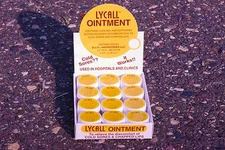 LYCALL COLD SORE OINTMENT 12each - 8 gram Jars