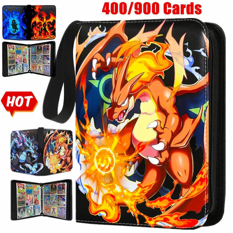 900 Pokemon Trading Card Binder Album Book Game Cards Collectors Holder Case UK