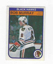 1982-83 O-PEE-CHEE BOB MURRAY #70 CHICAGO BLACK HAWKS