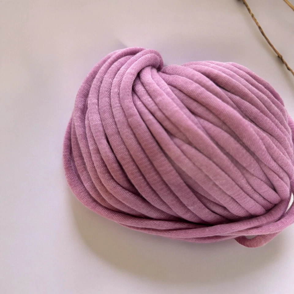 7 Balls Lana Grossa About Berlin- Bulky Yarn 005- Lilac- Italy - Image 2 of 4