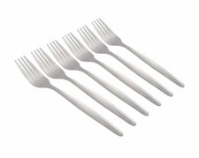 Stainless Steel Forks Silver Cutlery Dining Table Dinner Forks Heavy Duty Uk