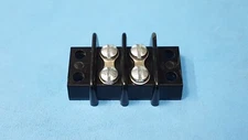 (2pcs)TERMINAL BLOCK, BARRIER, 602-GP-02, KULKA/Marathon, 02 Positions, 300V-30A
