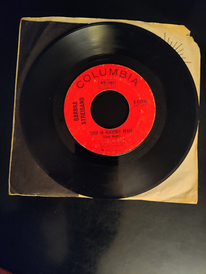 Barbara Streisand - Gounod's Ave Maria / Sleep in Heavenly Peace 45rpm 7'' Single