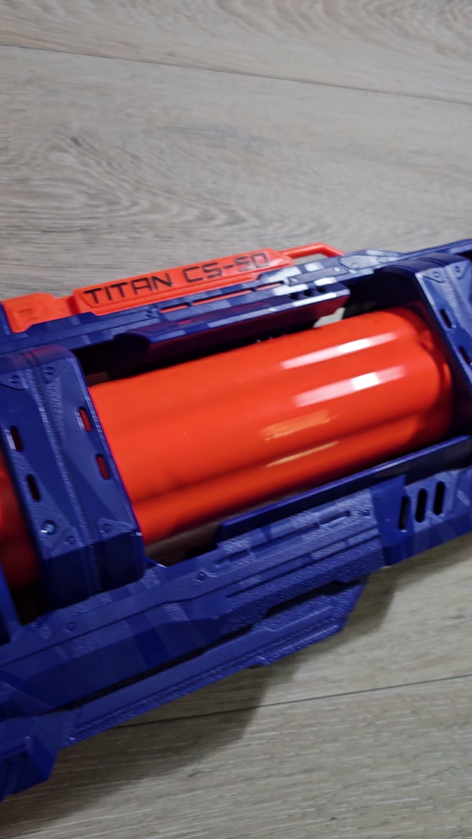 最終値下げ ナーフ タイタンCS-50 Rare Nerf Elite Titan Cs-50 Electric | eBay