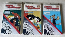 Lot of 3 Talking View Master 3-D Cartridges Fox Hound, Tweety Sylvester, Popeye