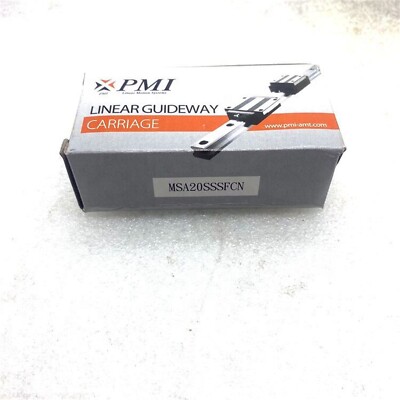 NEW PMI MSA20SSSFCN N Linear Guide Bearings Slider Block