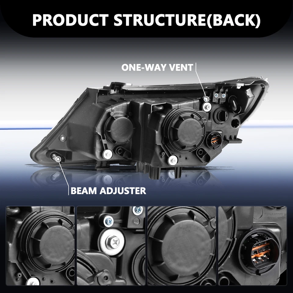 Для 2014-2015 Kia Sorento LX LED DRL проектор правой пассажирской стороне фары - Изображение 3 из 4