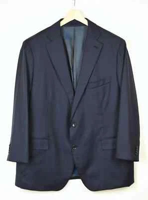 Suitsupply Lazio Blazer Herren UK 50S Wolle Formal Gefüttert Dunkelblau - Bild 1 von 4