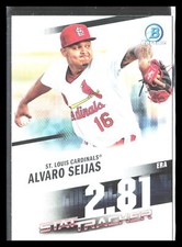 Alvaro Seijas 2020 Bowman Chrome #ST-23    Stat Tracker St. Louis Cardinals