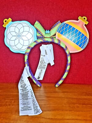 Disney Parks Toy Story Christmas Holiday Minnie & Mickey Mouse Ears Headband NWT s-l400.jpg main image 4