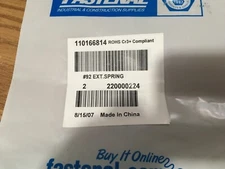 (2) Regiment® - 0.500"OD x 0.062"Wire 4-1/2"L Loop End #92 Steel Hard Drawn MB